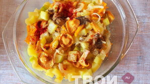 рагу с грибами