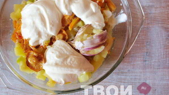 рагу с грибами