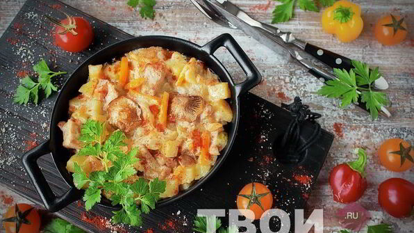 рагу с грибами