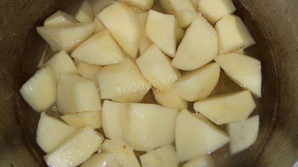 рагу с капустой картошкой и мясом