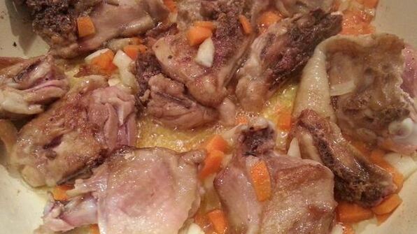 рагу с курицей и овощами