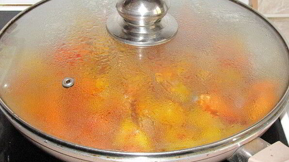 рагу с мясными шариками