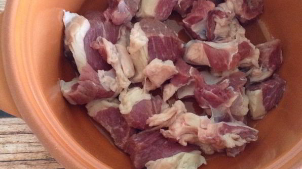 рагу с овощами и говядиной