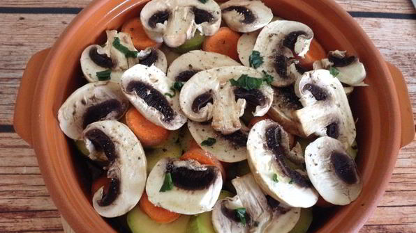 рагу с овощами и говядиной