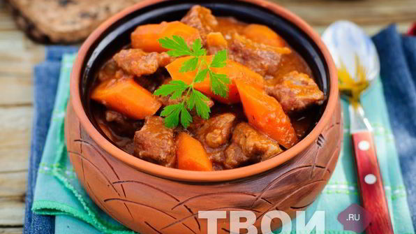 рагу в мультиварке с мясом