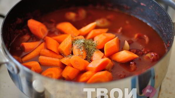 рагу в мультиварке с мясом