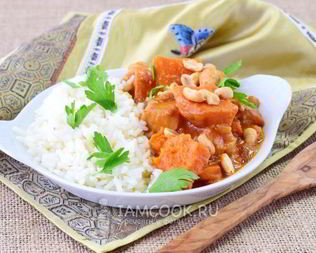 Эфиопское рагу с арахисом