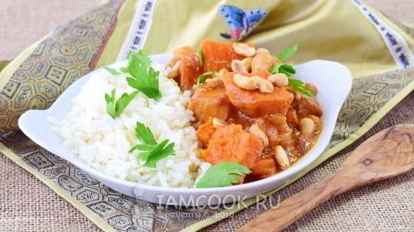 эфиопское рагу с арахисом