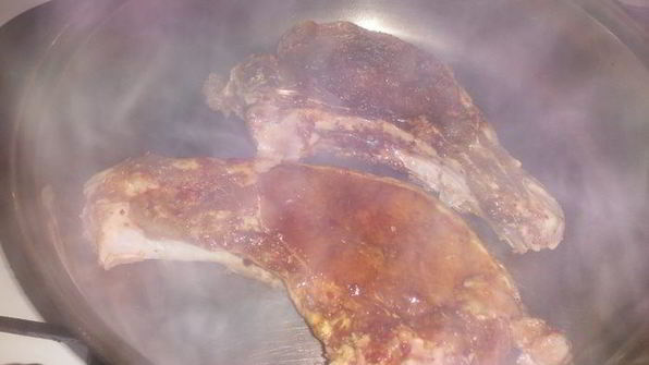 рисовая лапша с мясом и овощами