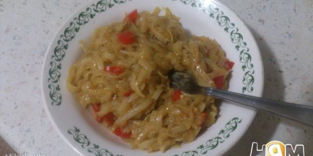 Рецепт рисовая лапша с мясом