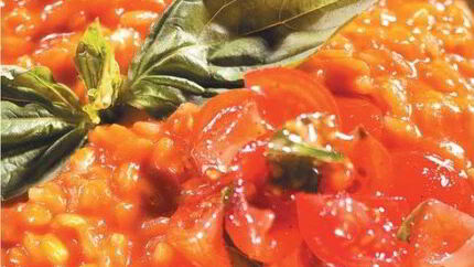 Кардинале — ризотто с помидорами