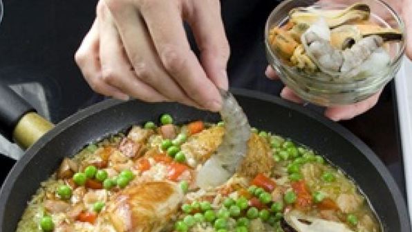 курица с ризотто