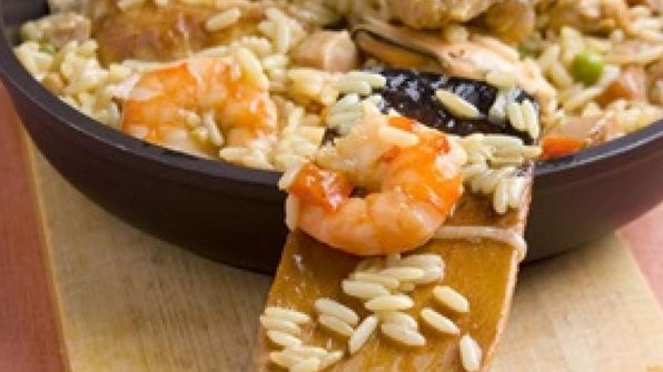 курица с ризотто