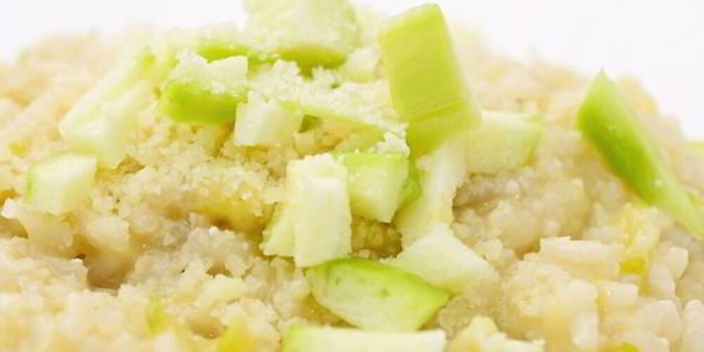 Рецепт овощное ризотто с сыром камамбер