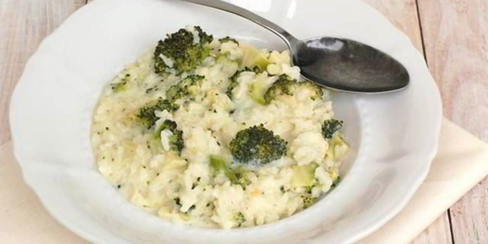 Рецепт ризотто с брокколи и пармезаном