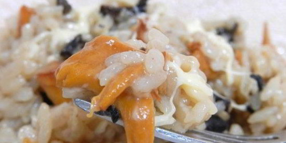 Рецепт ризотто с грибами в мультиварке