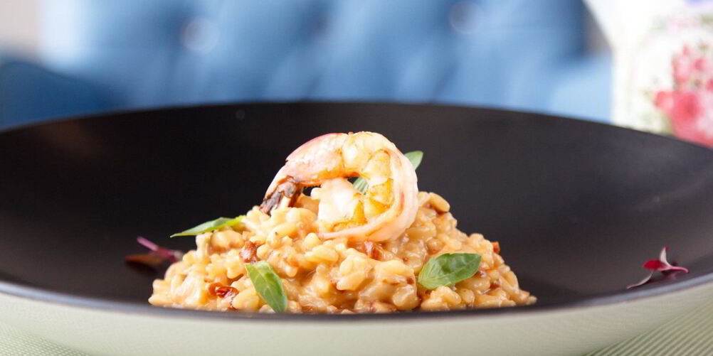 Рецепт ризотто с креветками