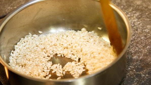 ризотто с креветками