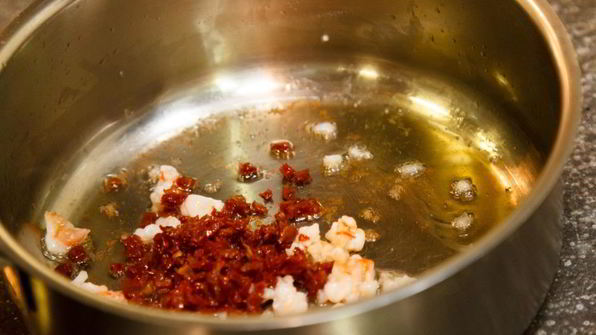 ризотто с креветками