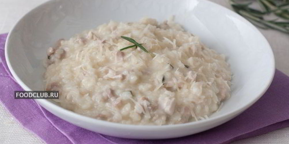 Рецепт ризотто с кроликом