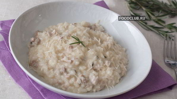 ризотто с кроликом