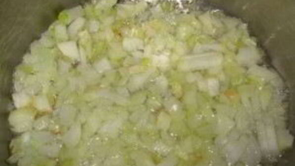 ризотто с курицей и овощами