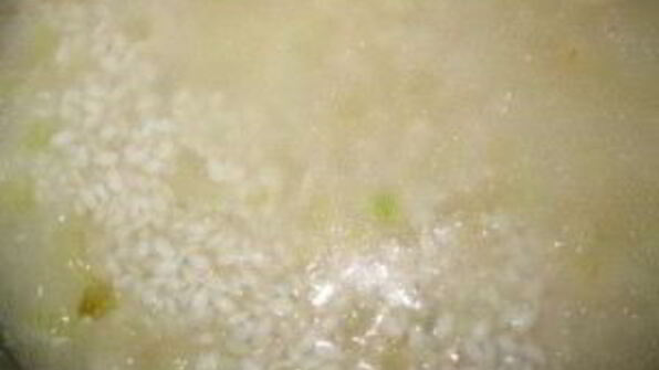 ризотто с курицей и овощами