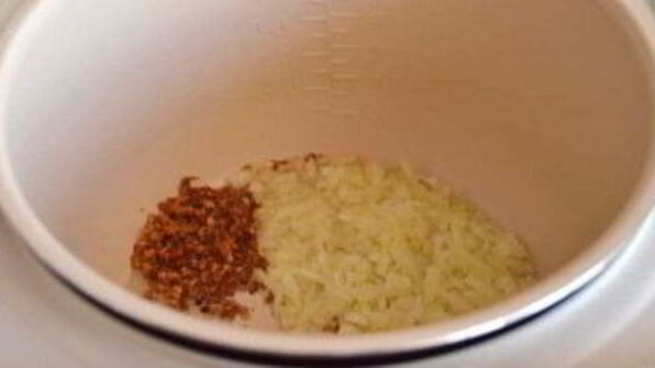 ризотто с курицей в мультиварке