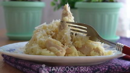 Ризотто с курицей