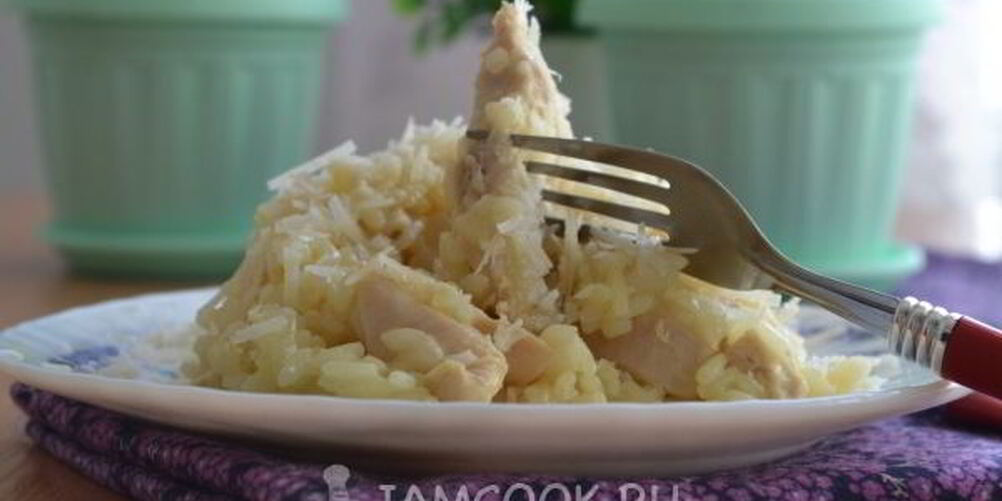 Рецепт ризотто с курицей