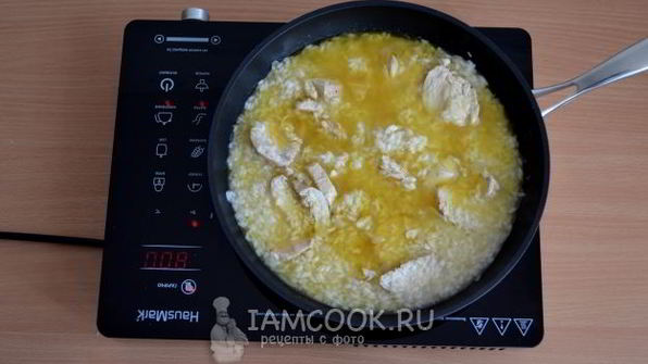 ризотто с курицей