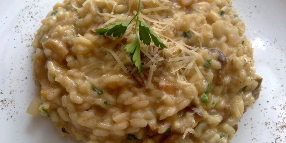 Рецепт ризотто с лесными грибами