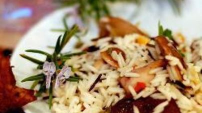 Ризотто с маслятами