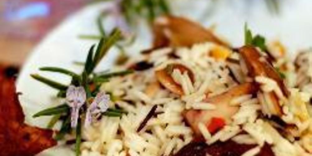Рецепт ризотто с маслятами