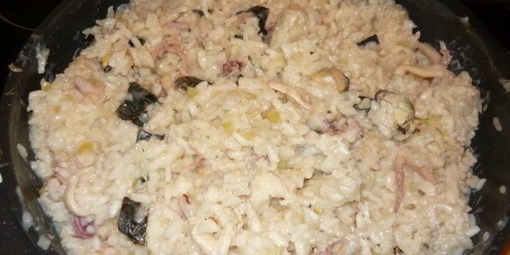 Рецепт ризотто с морепродуктами