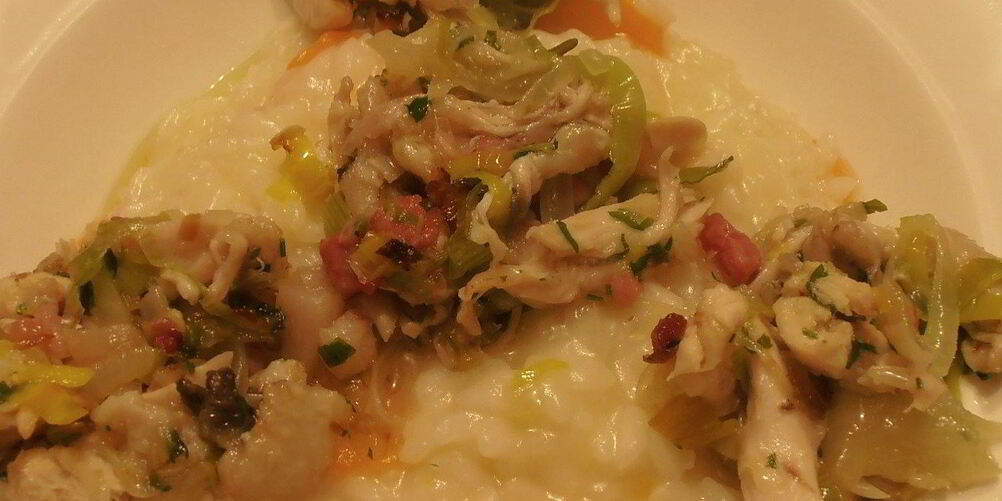 Рецепт ризотто с морковью и курицей