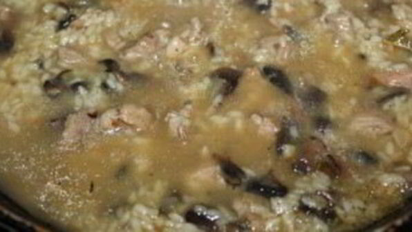 ризотто с мясом
