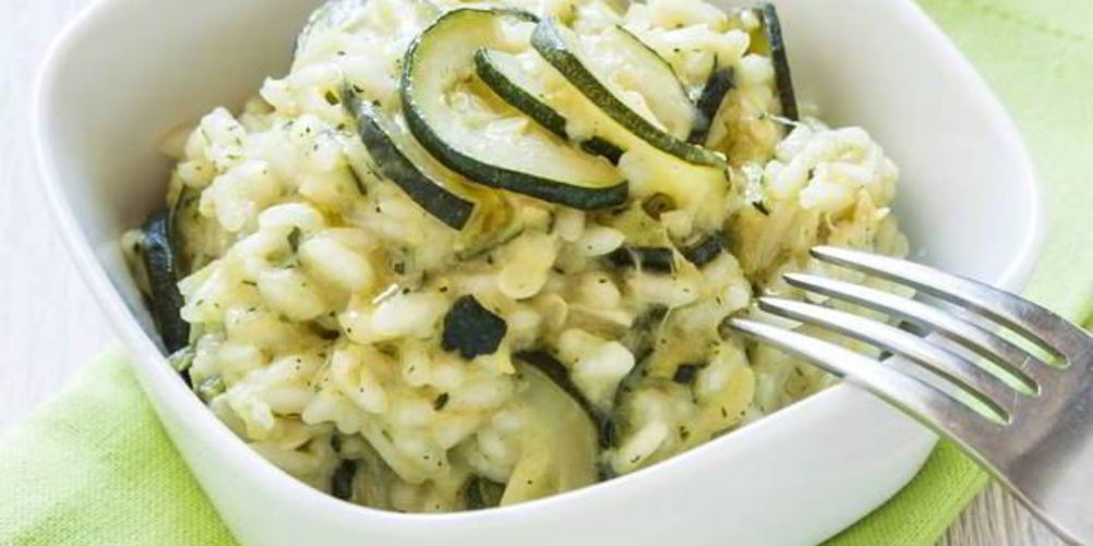 Рецепт ризотто с овощами и козьим сыром