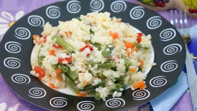 Ризотто с овощами