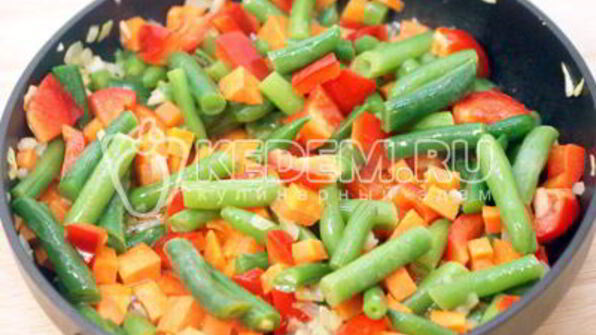 ризотто с овощами