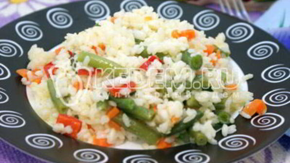 ризотто с овощами