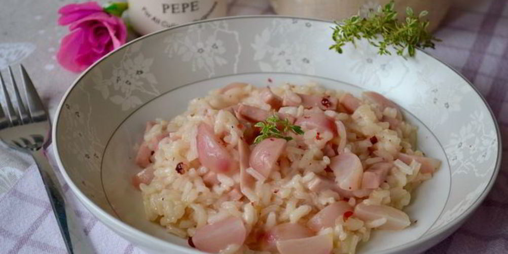 Рецепт ризотто с редисом