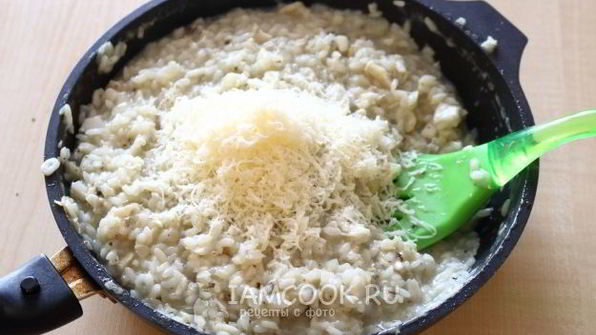 ризотто с рыбой