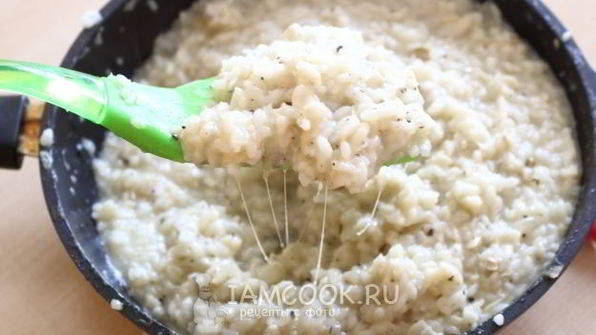 ризотто с рыбой