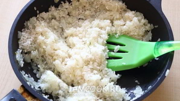 ризотто с рыбой