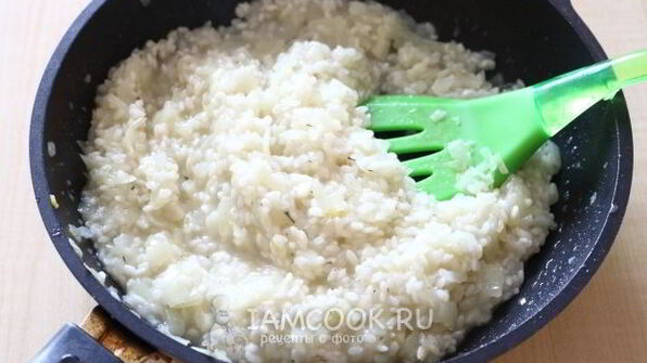 ризотто с рыбой