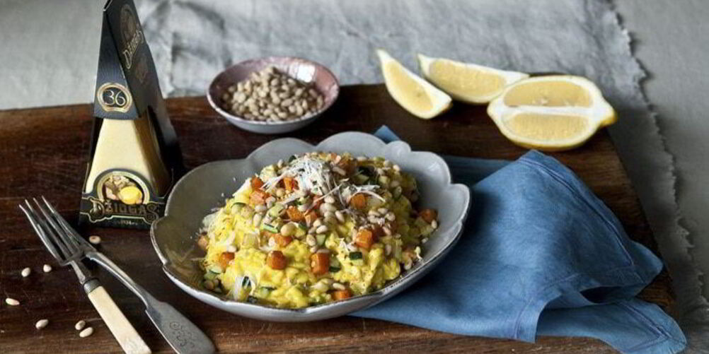 Рецепт ризотто с шафраном и сыром джюгас