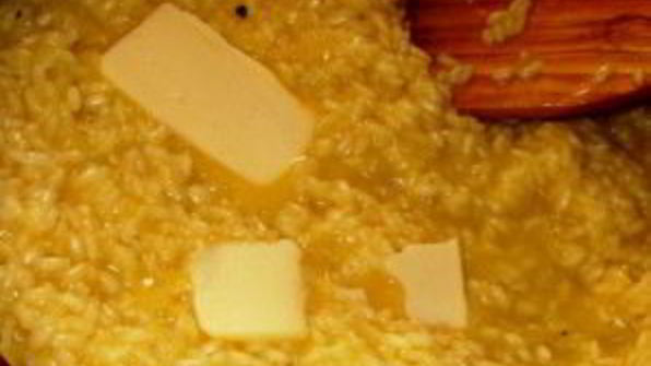 ризотто с шафраном