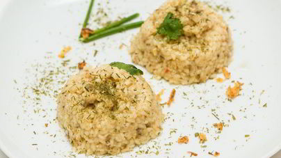 Ризотто с шампиньонами