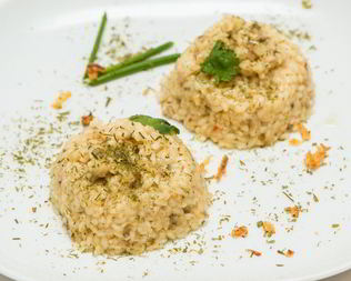 Ризотто с шампиньонами